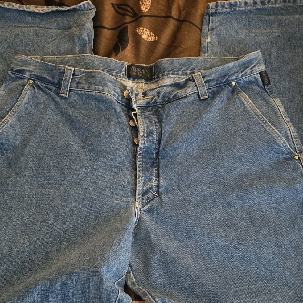 Pre-owned Versace Men's Classic Denim Jeans